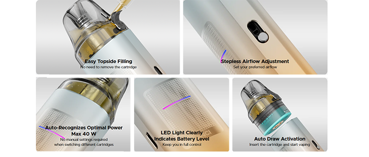 VOOPOO VINCI S ako sa prístroj používa a jeho výhody